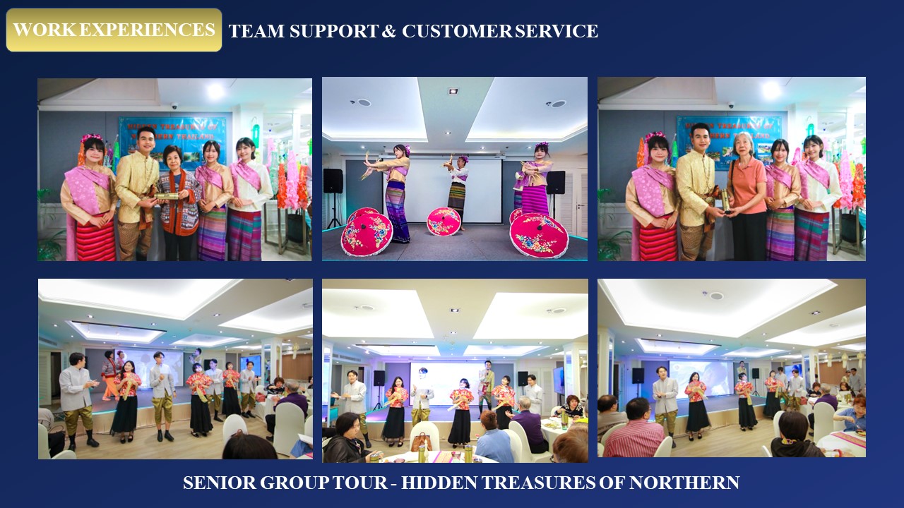 ทำงานกับธุรกิจจริง — Asian Plus Travel Internship