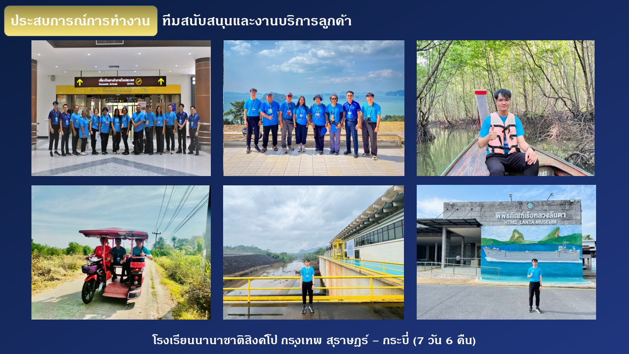ทำงานกับธุรกิจจริง — Asian Plus Travel Internship